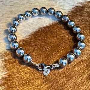 Silpada Silver Beaded Bracelet